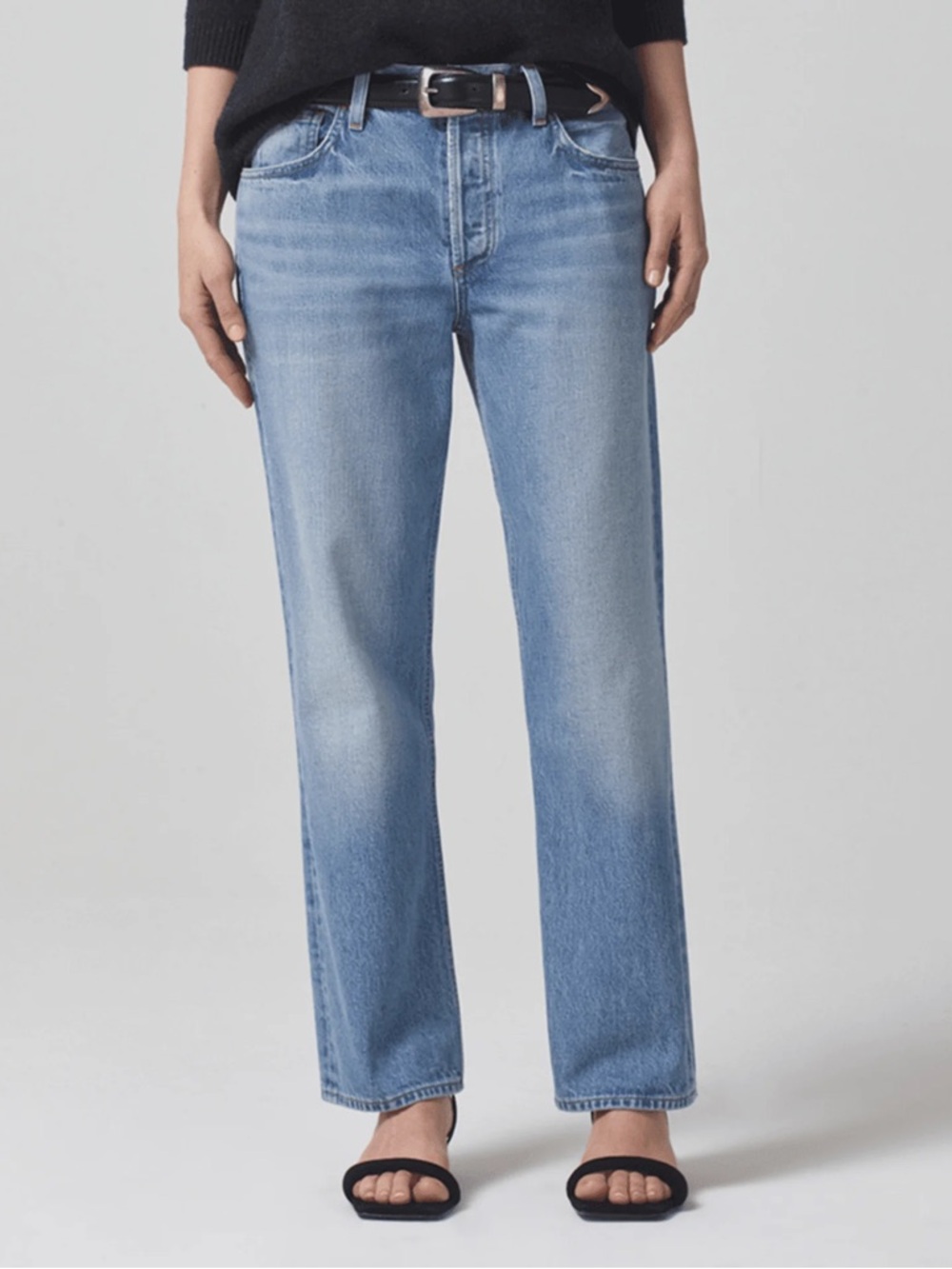 NWT CITIZENS OF HUMANITY Neve Low Slung Relaxed Jeans - Misty - Size 30